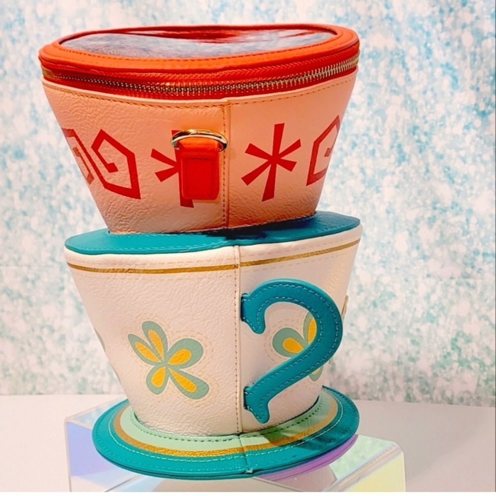 Loungefly Alice in Wonderland Teacups Crossbody - Picture 2 of 7